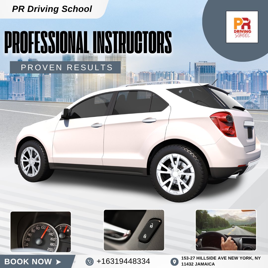 PRDrivingNY's tweet photo. π₯ Start your driving journey with skills that last.
π 153-27 Hillside Ave, Jamaica, NY 11432
π +1 (631) 944-8334
#drivinglicense #drivingschoolinnewyork #driving #drivingtest #highlights #usa
#newyorkdrivers #learn2drive #roadtestprep #drivewithconfidence #usadriving #viral https://t.co/RRXUJYdrvo