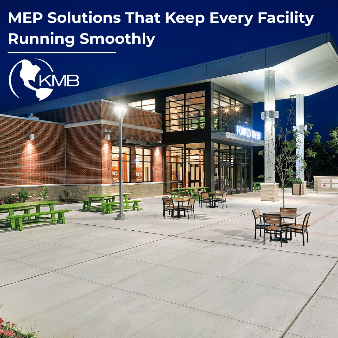 KMBDesignGroup's tweet image. At KMB, our MEP #engineering team delivers #mechanical, #electrical, and #plumbing solutions that are efficient, reliable, and #sustainable—helping commercial, industrial, and institutional projects perform at their best. 🔗kmbdg.com/services/mep-e…   #MEPEngineering