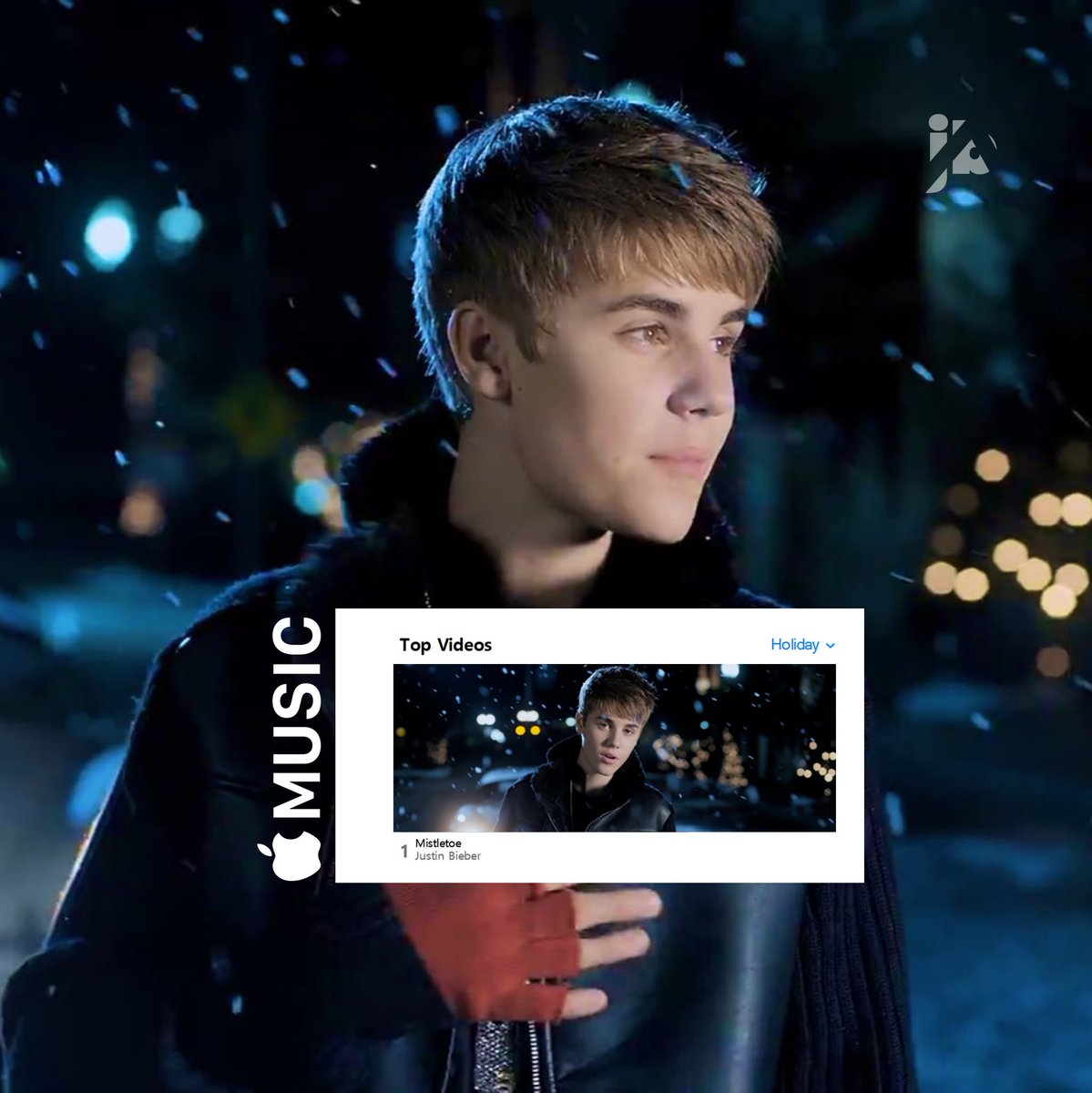 JDBAnalytics's tweet image. 🚨 | @justinbieber&apos;s music video for &quot;Mistletoe&quot; returns to #1 on US Apple Music&apos;s Top Music Videos (Holiday) chart. 🇺🇸