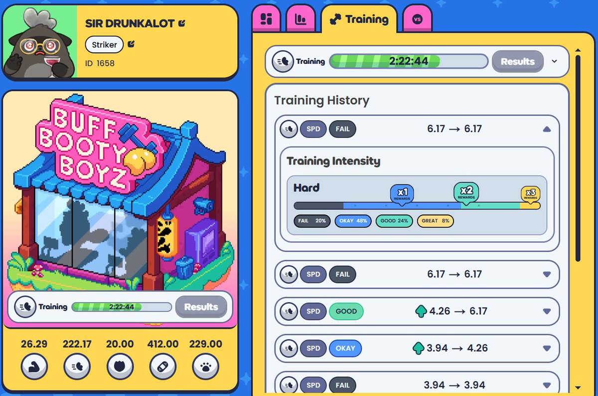 _abcdragon_'s tweet image. Day №3
Sir Drunkalot spent the whole morning messing with Gacha balls, convinced he’s close to unlocking one — which,of course, made him totally fail his morning training.
Someone tried to explain reality… but he refused, calling it forbidden knowledge
@Moku_HQ 
#MyMokiChampion