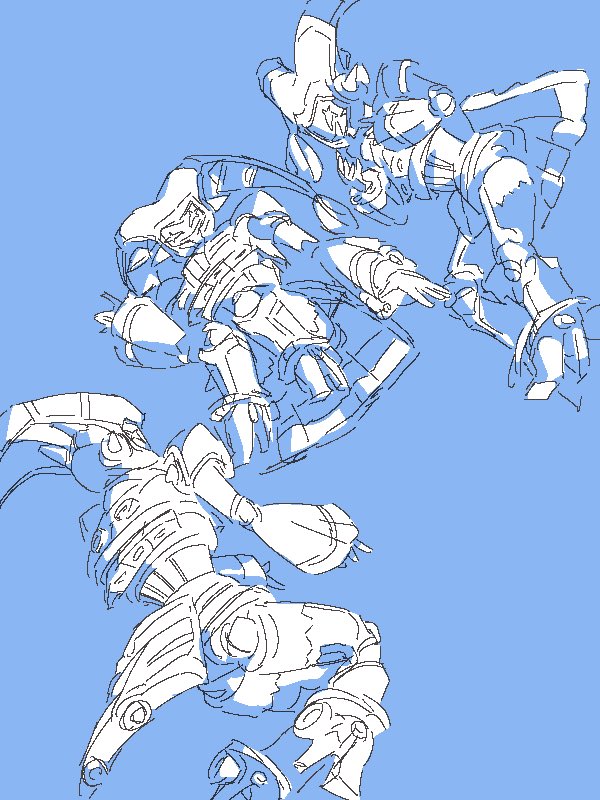 これも描いてた　この時にアニメの一挙か何かがあって　懐かしいですね(2020年)