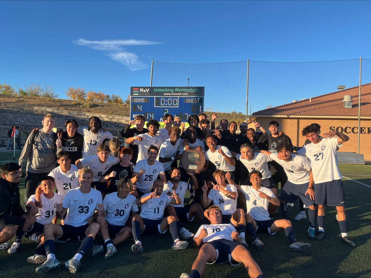 GoCCCS's tweet image. Congratulations to @OteroCollege Men’s Soccer for earning a spot in the 2025 NJCAA National Tournament. Under the leadership of Head Coach Alberto “Beto” Garcia, the Rattlers continue to demonstrate excellence on and off the field. Way to represent Colorado!