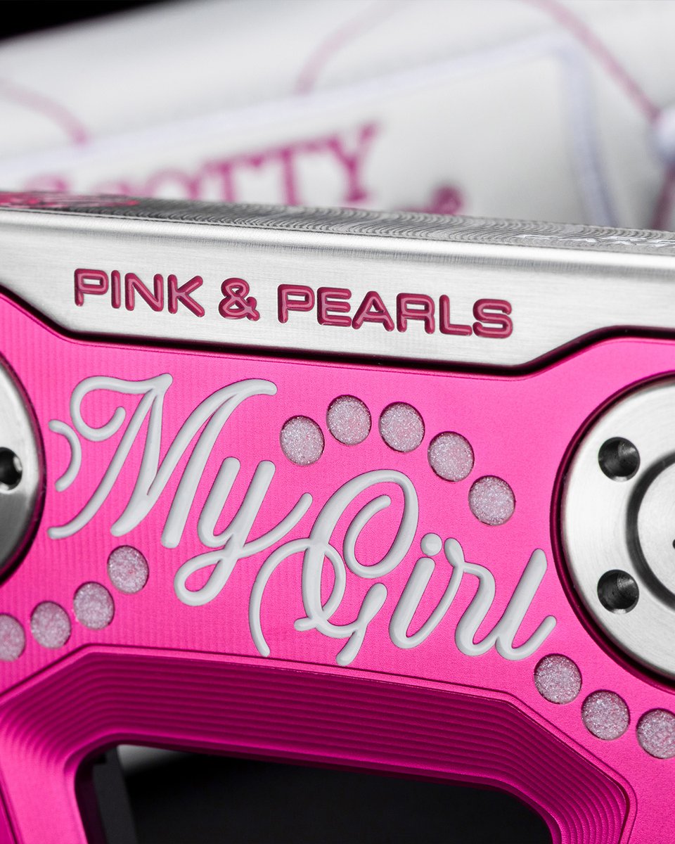 The 2025 My Girl “Pink & Pearls” putter arrives in select