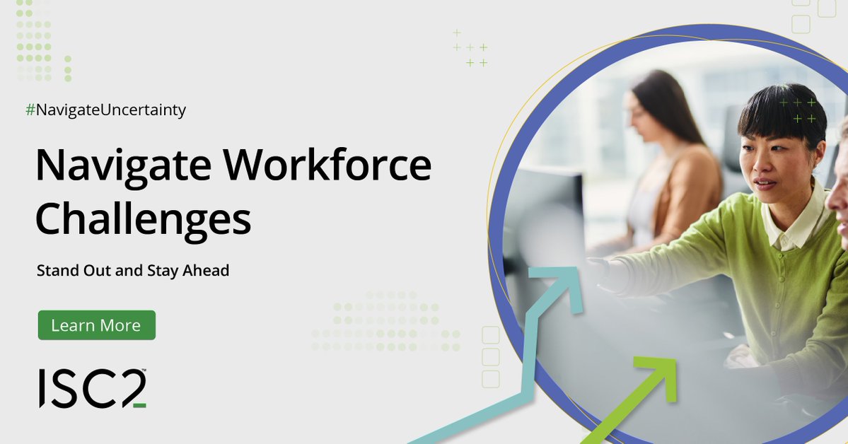 ISC2's tweet image. Navigating cyber workforce challenges? You’re not alone. Explore our new hub for practical guidance, industry research and strategies. 

Learn more: ow.ly/erjr50XqQoa

#NavigateUncertainty
