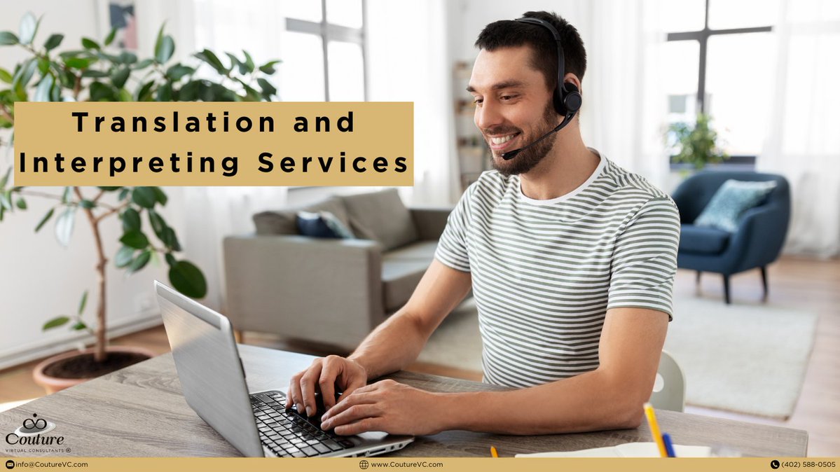 CoutureVc's tweet image. Reach new clients by communicating in their native language. Couture Virtual Consultants offers a wide-range of translation &amp;amp; interpreting services in English and Spanish.

Our services include:
✓ Documents
✓ Social Media Posts
✓ Interpreting (phone, zoom)