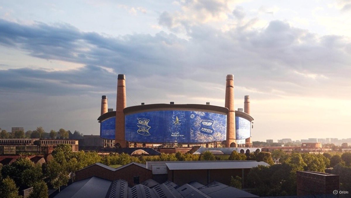 I do like the new #bcfc stadium. But I think it would have been better without the middle pillars.