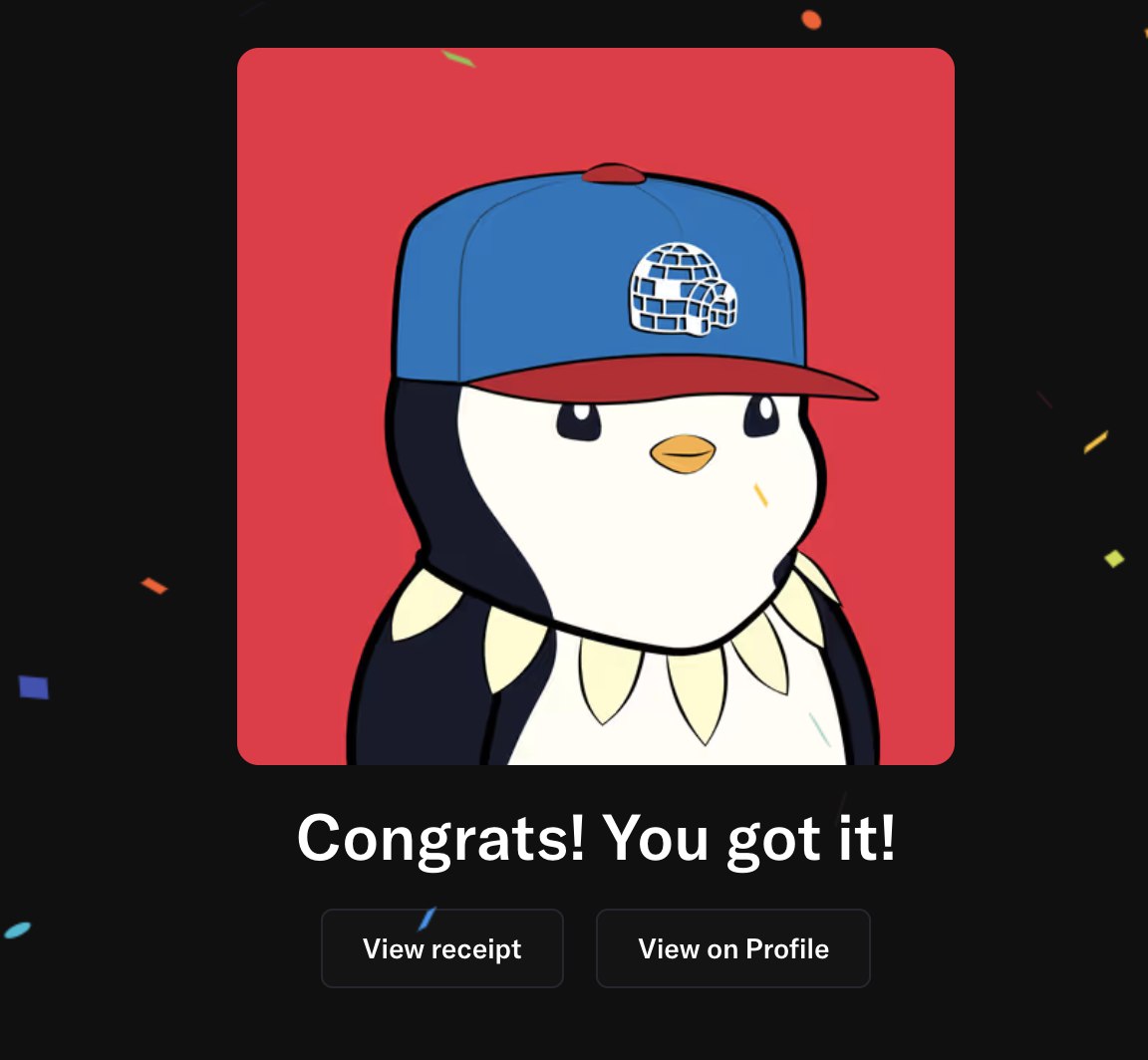 NikkiSixx_7's tweet image. Pudgy Penguin #7555 artık benim 🐧

Her zaman bir Pudgy'e sahip olmak istemiştim. 5.3 ETH'de görünce dayanamadım yakışıklıyı aldım. Hem prestij hem de getirisi ve geleceği olduğuna inandığım için satın aldım.

Artık @pudgypenguins ailesinin bir parçasıyım. Merhaba @LucaNetz 🐧🇹🇷