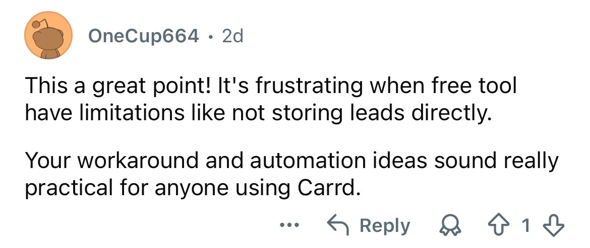 inovaglobalsa's tweet image. See what people are saying about our Form Storage solution for carrd.co websites

This form sends and stores sign ups right in google sheets instead of just sending them into the inbox abyss.

Plus No Third Party Tools

Check it out here: carrd.co/templates/6881…