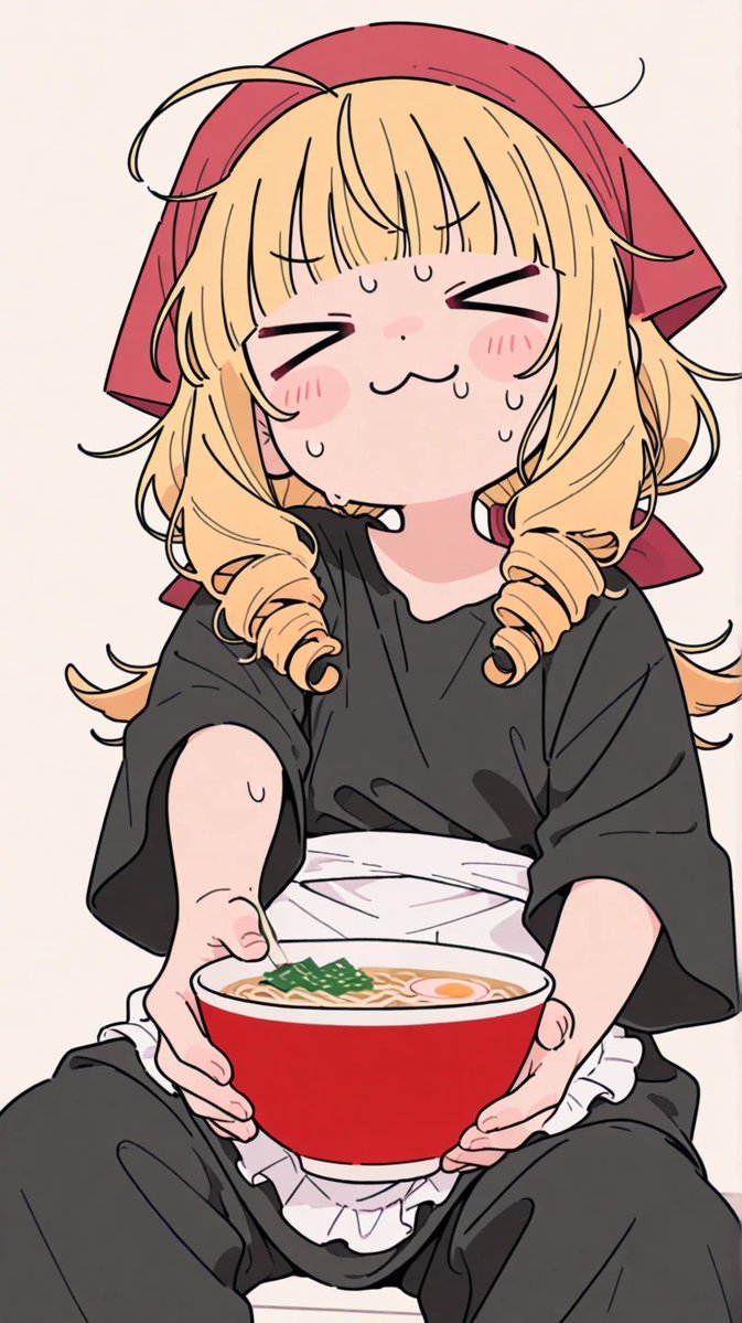 dVGBP2SIqE55447's tweet image. 皆さま、ごきげんよう🤤
今年最後の三連休ですわね😋

なのでまたもやイベントをしたいと思いますわ
今回のお題はこちら！
『#ラーメンですわ』
となりますわ
何故こちらかと言えばラーメン啜っているイラストを投下してから皆さまのお目にかかるようになりましたので🙂‍↕️…