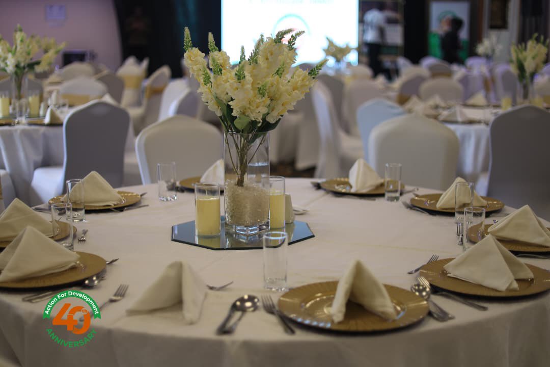 acfode's tweet photo. The stage is set and the atmosphere is glowing! Ready for an inspiring evening at the ACFODE Dinner Celebration. Let the night begin.
#ACFODEat40 https://t.co/NnYiukKzK6