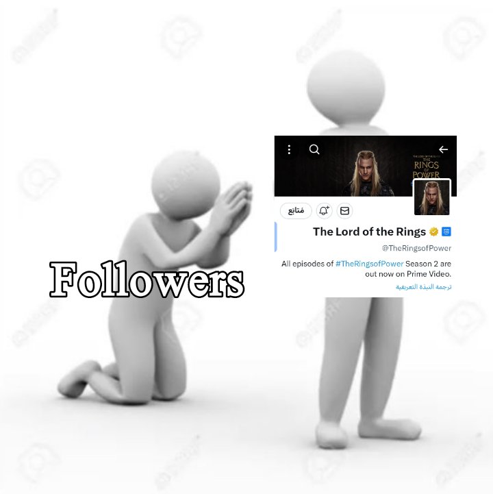 I and my dear brothers, after seeing the posts about the House of the Dragon series 

#RoP #RingsofPower