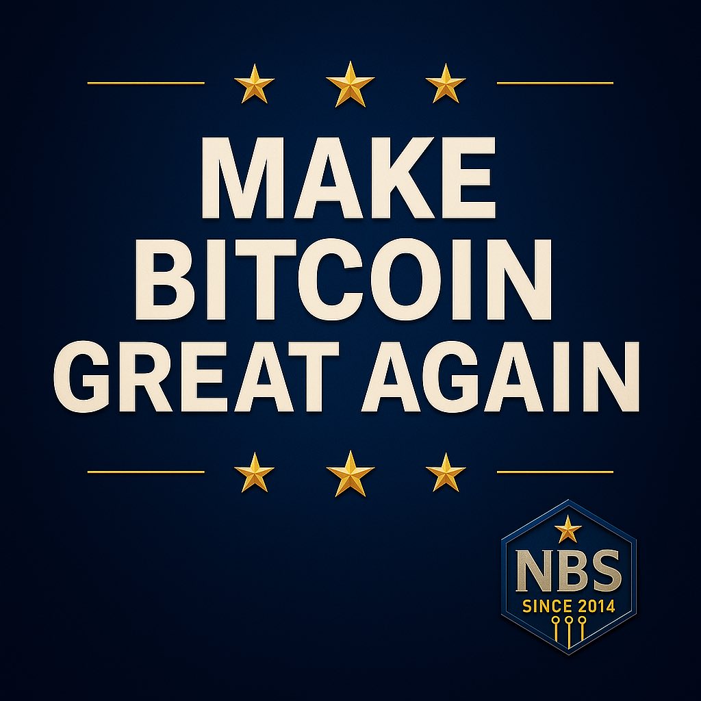 ⭐️Make #Bitcoin Great Again ⭐️