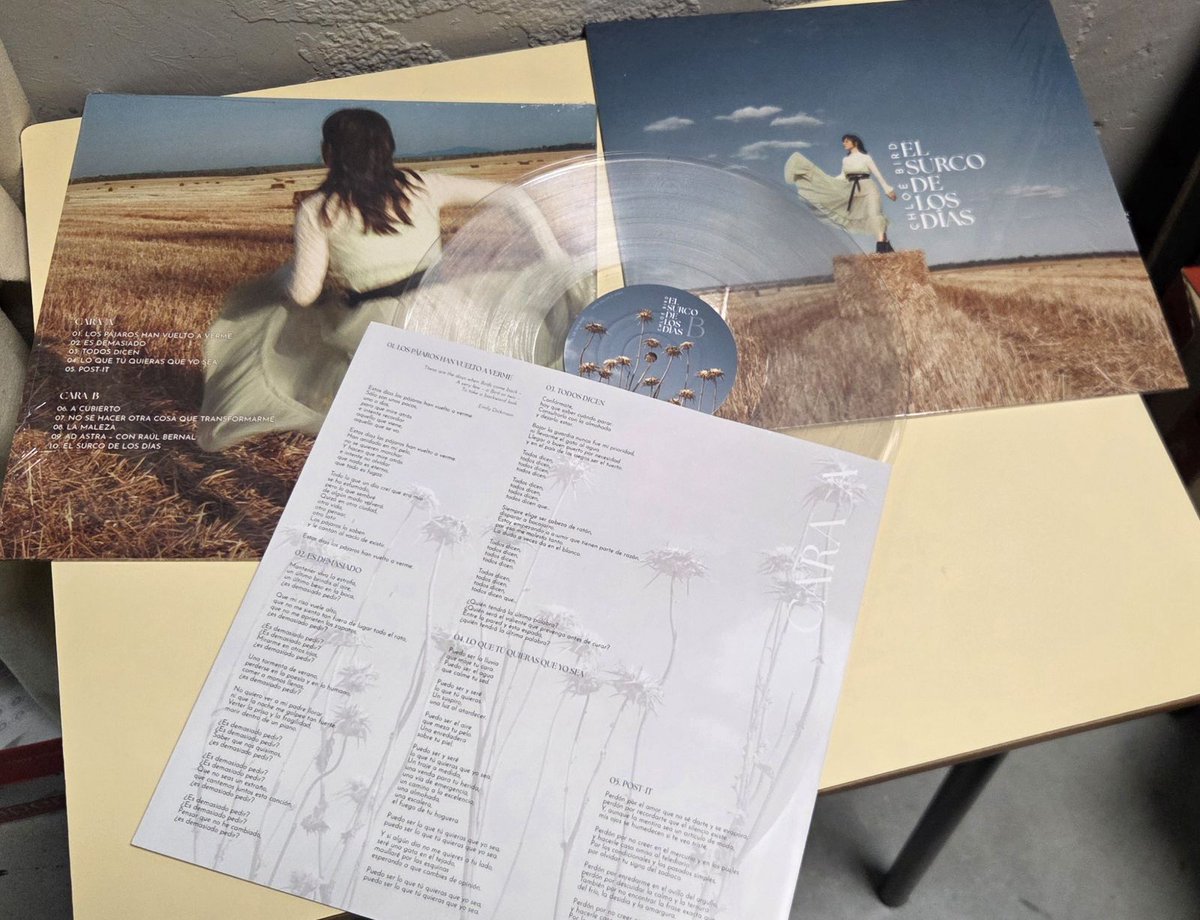 ✨ Ya disponible “El surco de los días” de <a href="/ChloeBirdMusic/">Chloé Bird</a> 
🎧 Escúchalo hoy y consigue tu copia en vinilo Ecorecord en la tienda Wild Punk
#WildPunkRecords #ChloeBird 

⬇️⬇️⬇️⬇️
wildpunk.com/producto/pre-s…