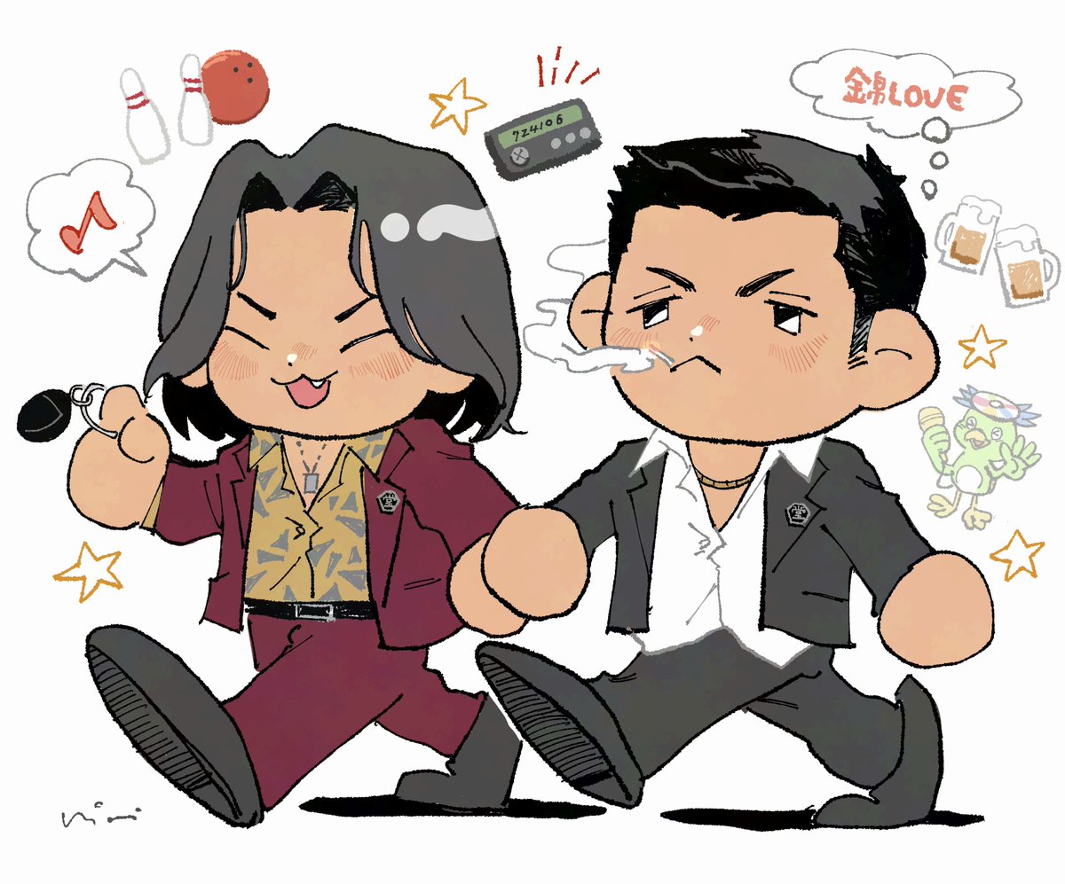 きりゅチャンとにしき