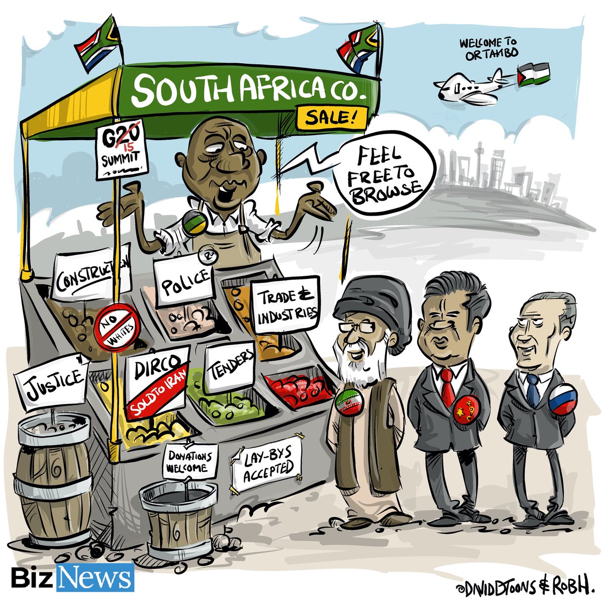 DavidDToons's tweet image. We’re open 24/7.

Collab time with @RobertHersov 
@BizNewsCOM