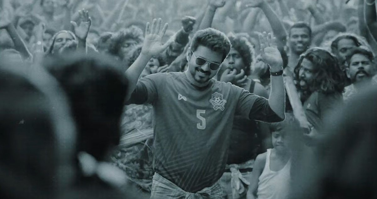 Actor_Vijay's tweet image. Song Name - #TheTrueLeader From #JanaNayagan

Lyrics - Vivek