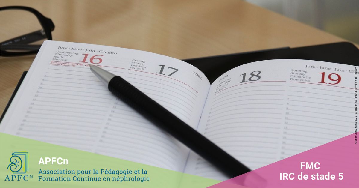 Inscriptions 𝗙𝗠𝗖 𝗜𝗥𝗖 𝗱𝗲 𝘀𝘁𝗮𝗱𝗲 𝟱 𝟮𝟬𝟮𝟱 ouvertes
Jeudi 11 &amp; vendredi 12/12/25 
⏰ Les après-midis de 13h45 à 18h 
💻 classe virtuelle 
📌 Inscription jusqu'au mercredi 10/12 
𝗣𝗿𝗼𝗴 𝗲𝘁 𝗶𝗻𝘀𝗰𝗿𝗶𝗽𝘁𝗶𝗼𝗻 ➡️ lnkd.in/eC4W8Q9x #FMC #formation #nephro