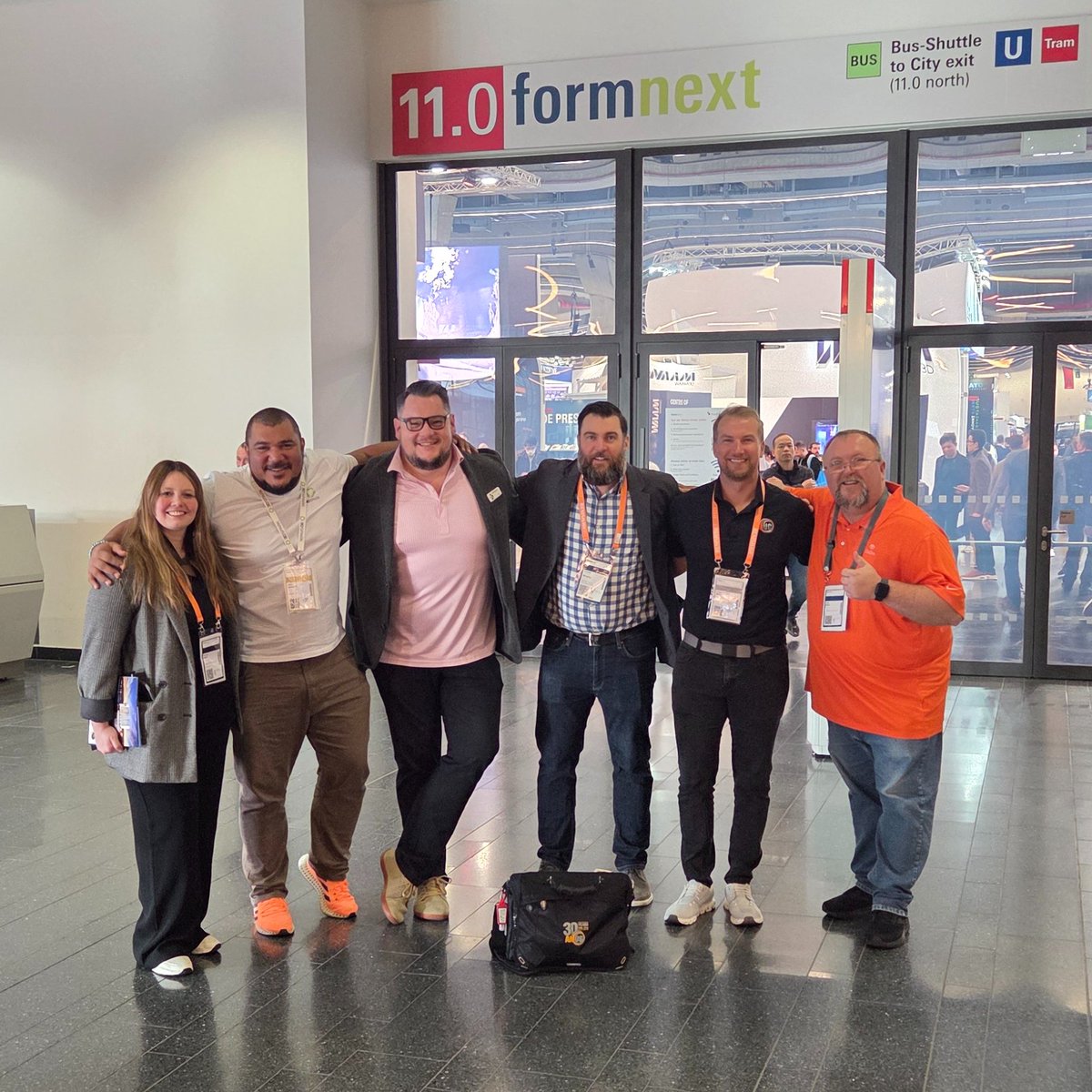 AdditiveMFGUG's tweet image. The AMUG crew had a productive—and yes, exhausting—week in Frankfurt at #Formnext!

We enjoyed reconnecting with  current sponsors and are excited to welcome several new companies to the #AMUG community in 2026. We can’t wait to see you all in March in Reno, NV!

#AMUG2026