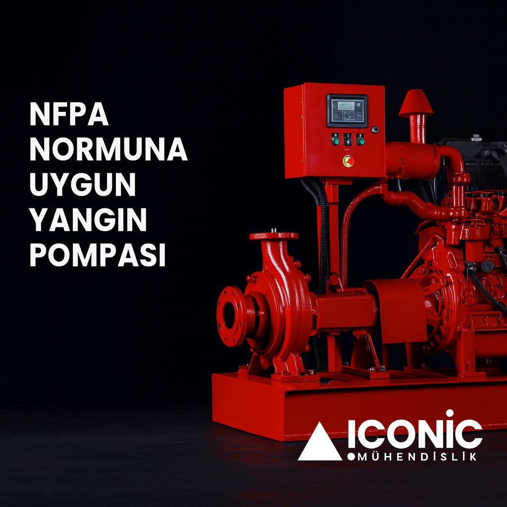 iconicklima's tweet image. İconic Mühendislik - Teknik Ürünler - Yangın Ürün Grubu - Yangın Pompası