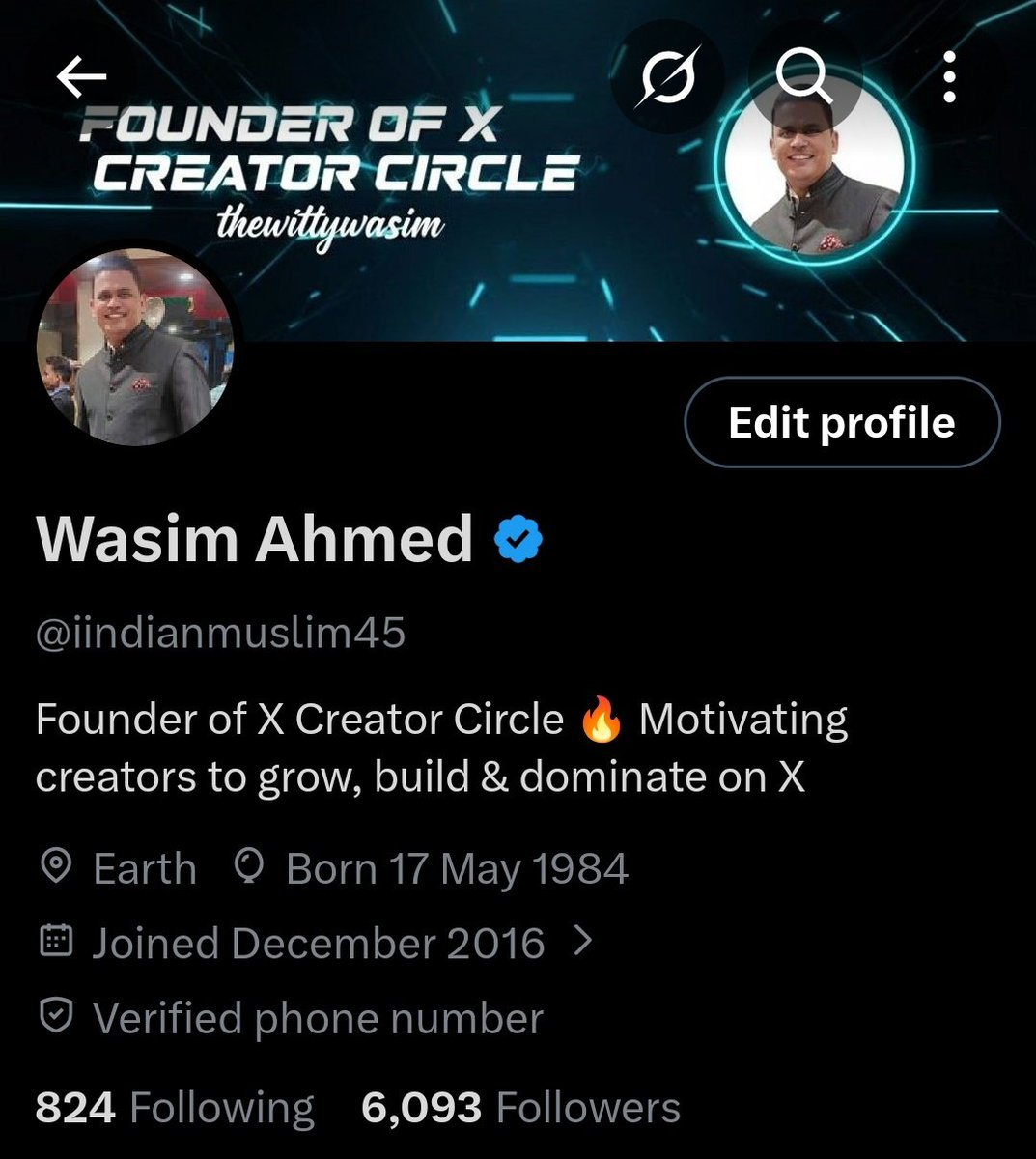 iindianmuslim45's tweet image. Double Dhamaal 🎉💪

कल गई 5M एक पोस्ट और आज 6K परिवार Completed 

किसी गंदे जानवर की औलाद ने 18 जुलाई को कहा था मेरी ID Grow नहीं होगी अब फट्टू फर्जी बाबा ब्लॉक कर रखा है मुझे 
खैर बिना Promotion सफर मजेदार था 

सभी का दिल से शुक्रिया जो साथ आए भरोसा जताया वादा है मेरा जो दिल से…