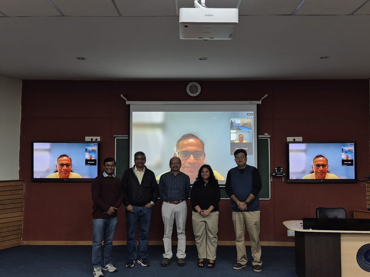 jesankar's tweet image. Our 15th student Mohini Mittal @M2010211
successfully defended her PhD thesis(18/11/25). We appreciate her hardwork and wish her the best. Thanks to external examiner Prof. V. G. Anand and committee members for their evaluation.
@chm_iiserb
@iiserbhopal