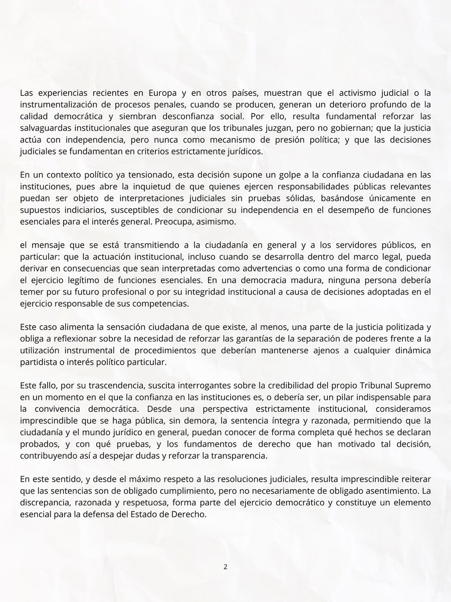 JSE_ORG's tweet image. COMUNICADO DE LAS JSE SOBRE LA CONDENA AL FISCAL GENERAL DEL ESTADO.