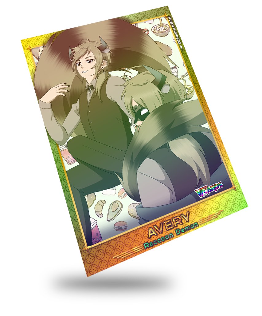 TheBanditDemon's tweet photo. 🦝✨VT Card Giveaway!!✨🦝

Good morning, collectors! Did you know I have a trading card?
Would you like one?

I currently have 4 in my office, and I'm giving 4 lucky people a chance to receive their own card for absolutely free!

⬇️Rules on how to enter below!⬇️ https://t.co/kB8nVEiPYF