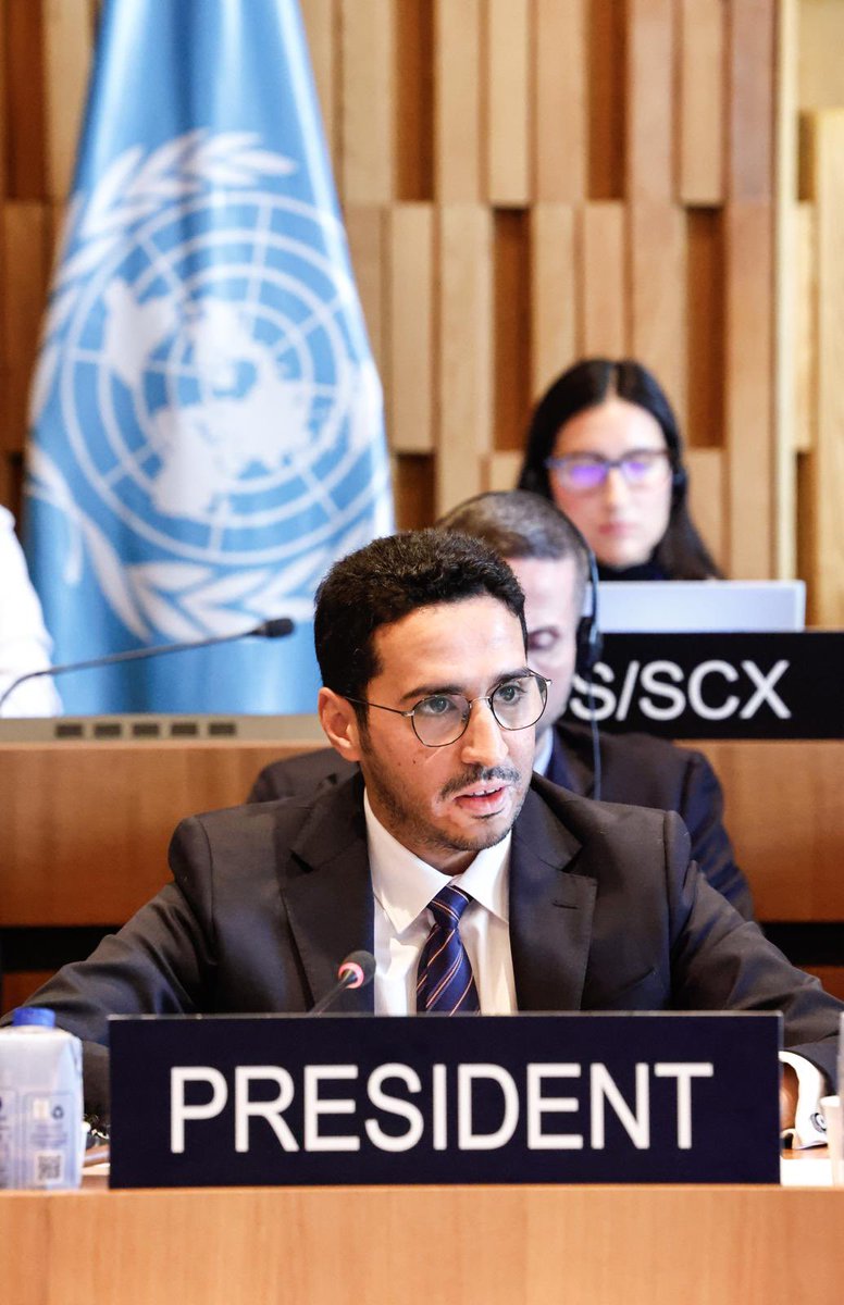 HinzabH's tweet image. يشرفني ويُسعدني انتخابي رئيسًا للمجلس التنفيذي لليونسكو. أتقدّم بخالص الامتنان لبلادي قطر على دعمها الراسخ @MofaQatar_AR، وللمجموعة العربية على مساندتها المتواصلة، ولجميع الدول الأعضاء على ثقتها القيّمة. هذا التكليف يُمثل مسؤولية كبيرة، أتعهد من خلالها بالعمل بروح التعاون…