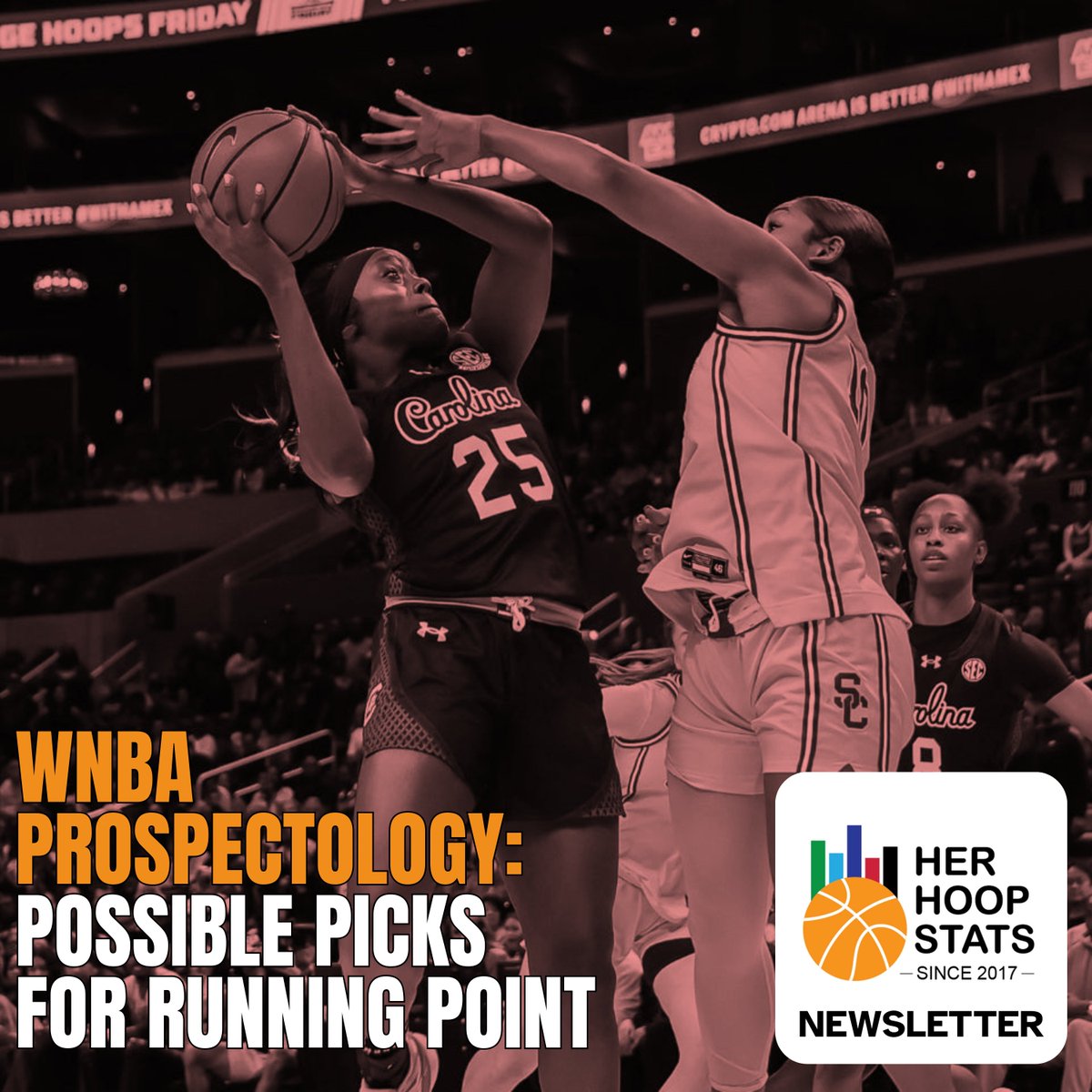 Possible picks for running point.

Newsletter by Rebecca Prenevost: bit.ly/4oUyGCL