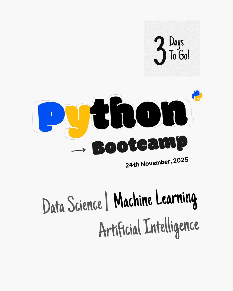 Joe_brendan_'s tweet image. What you will achieve by joining this Bootcamp

You will gain skills that help you:
✅Break into global tech roles regardless of your background.

✅Build projects you can show employers, recruiters and clients.

✅Learn Python that even complete beginners can understand