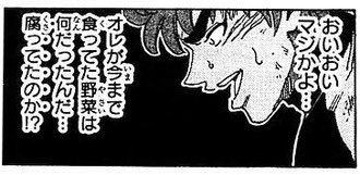 トリコの作中嫌いなシーン第一位これ過ぎる。この世の全ての食材に感謝を込めてるんじゃなかったのかよトリコさん!!!それはそれ!これはこれかぁー!?ナーーーーー!!! 