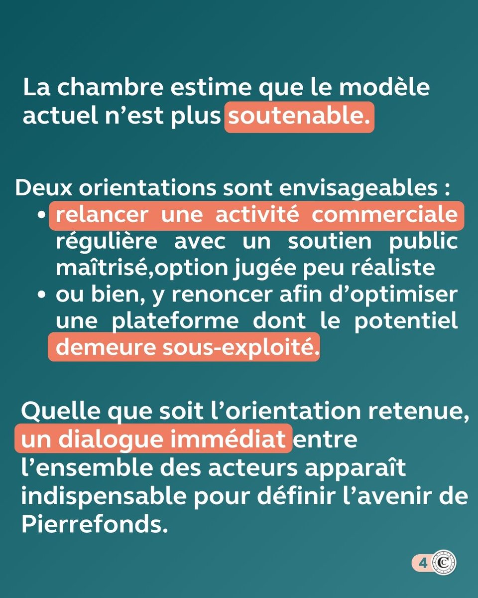 CRCLRM's tweet image. 📘 Syndicat mixte de Pierrefonds (SMP) – Publication du rapport

La CRC de La Réunion publie son rapport d’observations définitives consacré au SMP, propriétaire et exploitant de la seconde plateforme aéroportuaire de l’île, située à Saint-Pierre.

ccomptes.fr/fr/publication…