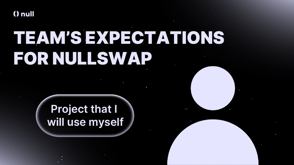 nullswap_com's tweet image. The launch of our platform is approaching, and our CTO has shared his expectations:

“NullSwap is an opportunity to build an exchange that doesn’t need user identity at all. Security can be achieved without KYC”

📆 You’ll be able to test nullswap yourself very soon!