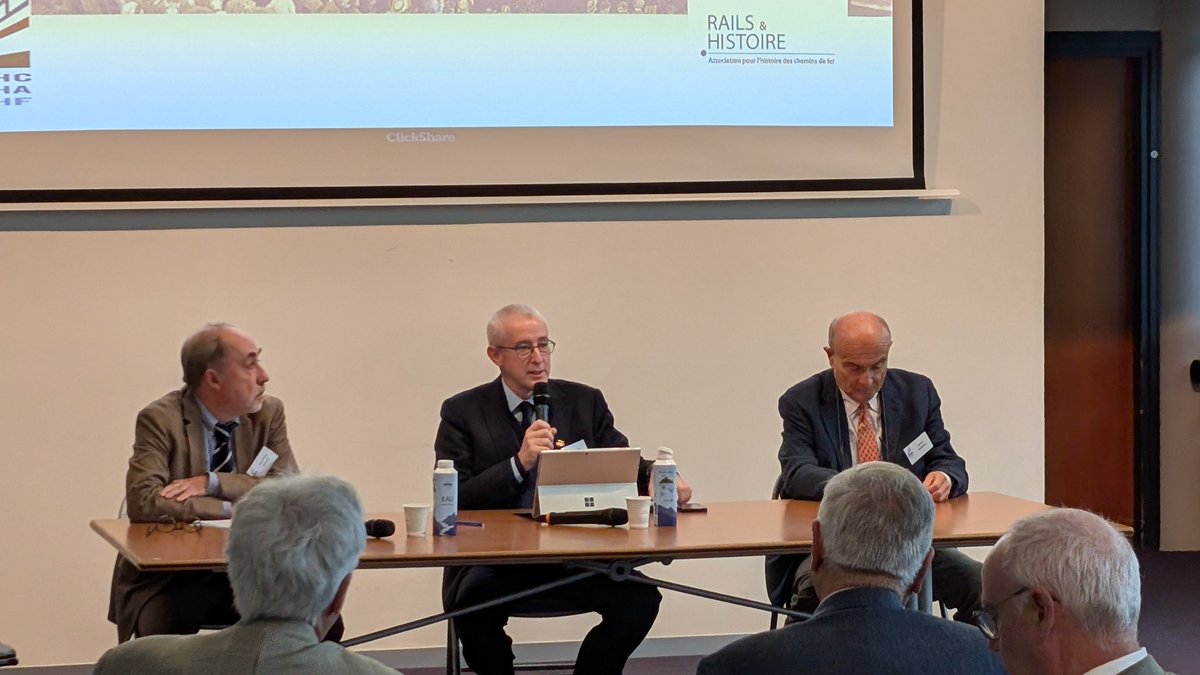 [#colloque 🚂] À l'heure de l'IA et des fake news, comment s'assurer de la véracité de l'historiographie ferroviaire ? Jusqu'où la fiction peut être utilisée comme source ? Suite des débats du colloque "The Birth and Evolution of European Railways" 🔎