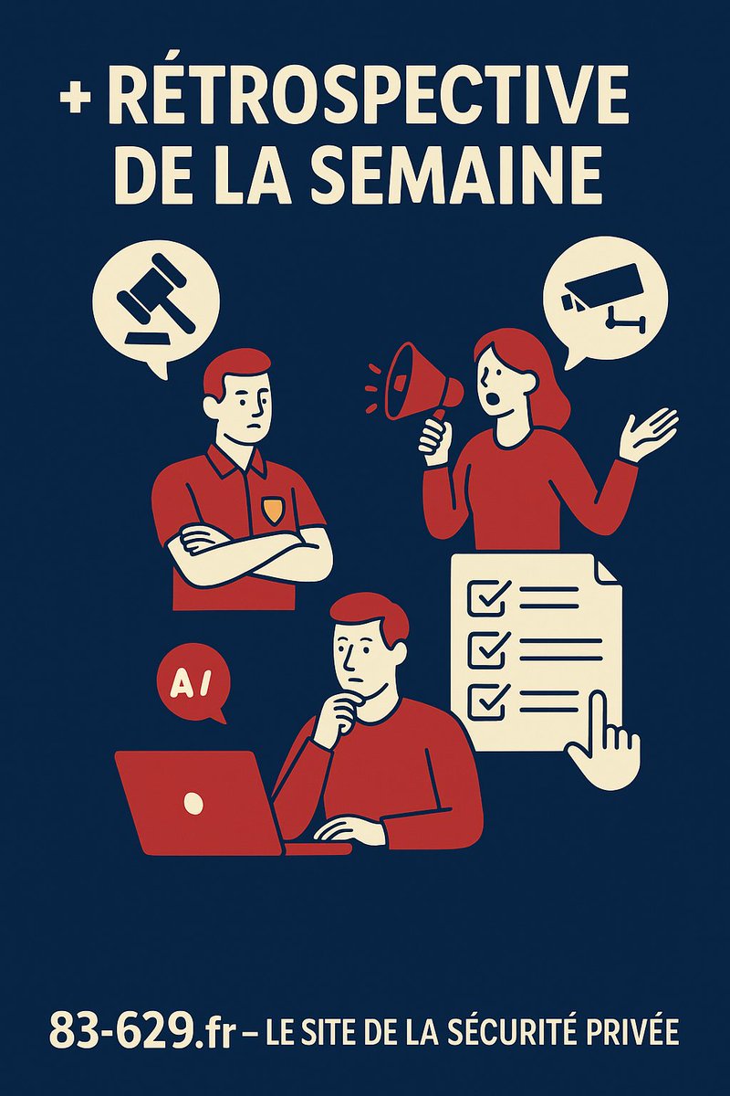 blog83629's tweet image. Semaine intense sur 83-629.fr 🔥. Entre dérives terrain, décisions du CNAPS ⚖️, vide juridique pour les installateurs 📡 et pression citoyenne pour plus de vidéoprotection 📹, le secteur bouge. Tous les articles à revoir en un seul coup d’œil 👇 

#SecuritePrivee…