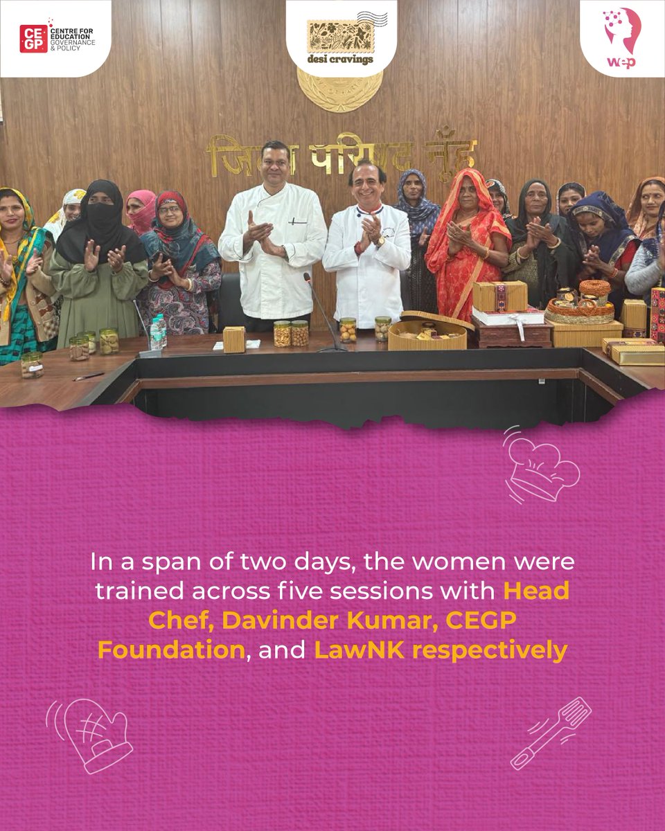 wep_community's tweet image. Train your craft to go beyond the neighbourhood.

Great taste sets the foundation, but knowing how to package and price it is what moves a business forward.

Let your business take shape with #WEP: wep.gov.in

#ATR #WomenEntrepreneurs #TogetherWeCan