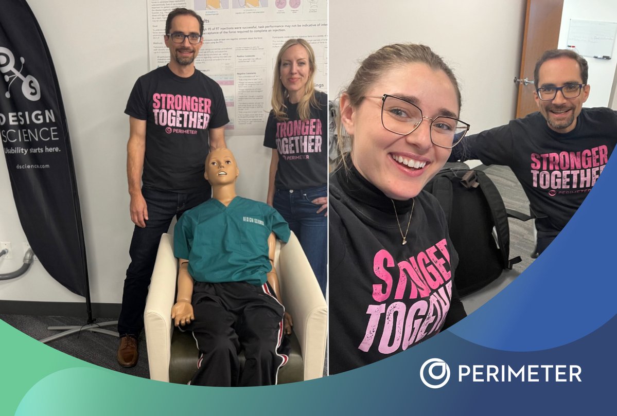 PerimeterMed's tweet image. Human factors &amp;amp; #usabilitytesting ensures surgical devices are safe, effective, and intuitive helping companies:
Mitigate User Error; Enhance Efficiency; Ensure OR Integration; Meet Regulatory Standards.
Shout-out to our partner @designscience for their expertise! #Partnership