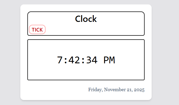 TEJAS5A65's tweet image. Built a stopwatch in React. mass proud. Memory leak. 3 hours of debugging. Turns out I forgot to clean up my useEffect. One line. That&apos;s all I was missing. mass humbling. If React still confuses you keep breaking stuff. That&apos;s how it clicks.#BuildInPublic #ReactJS #javascript30