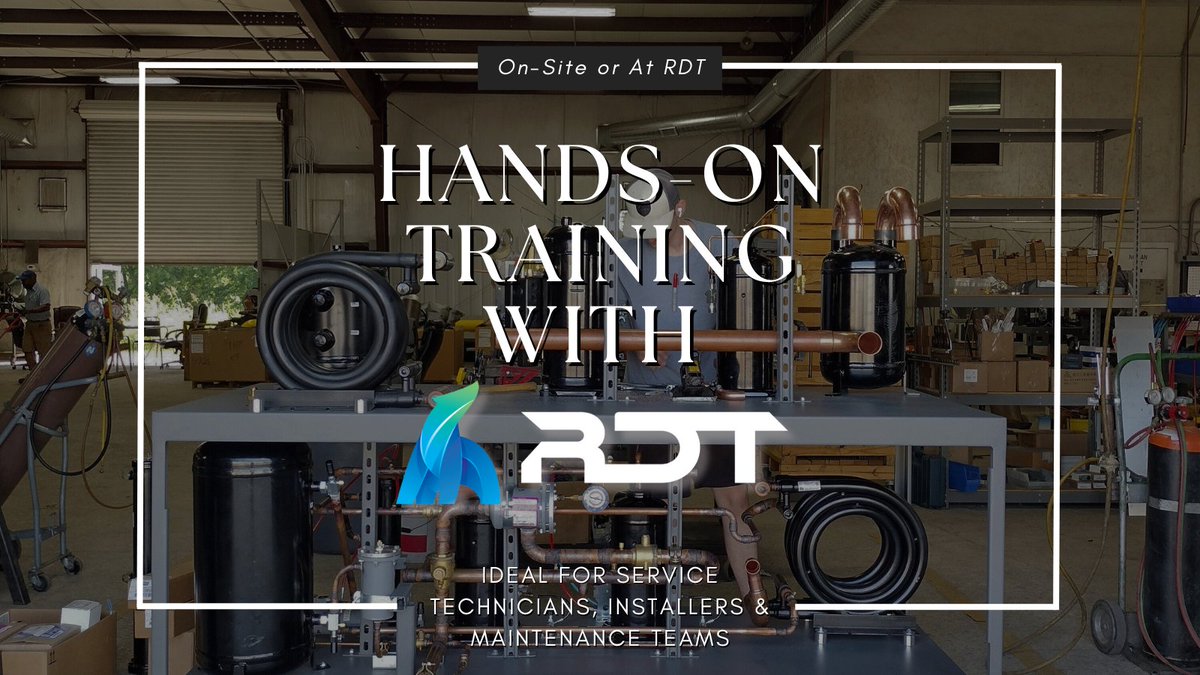 RDT_systems's tweet image. We don’t ghost you after install. 👻
Training, tech help, troubleshooting — we’re here whenever you need a cool head.

#refrigertation #RDT #coldstorage #training