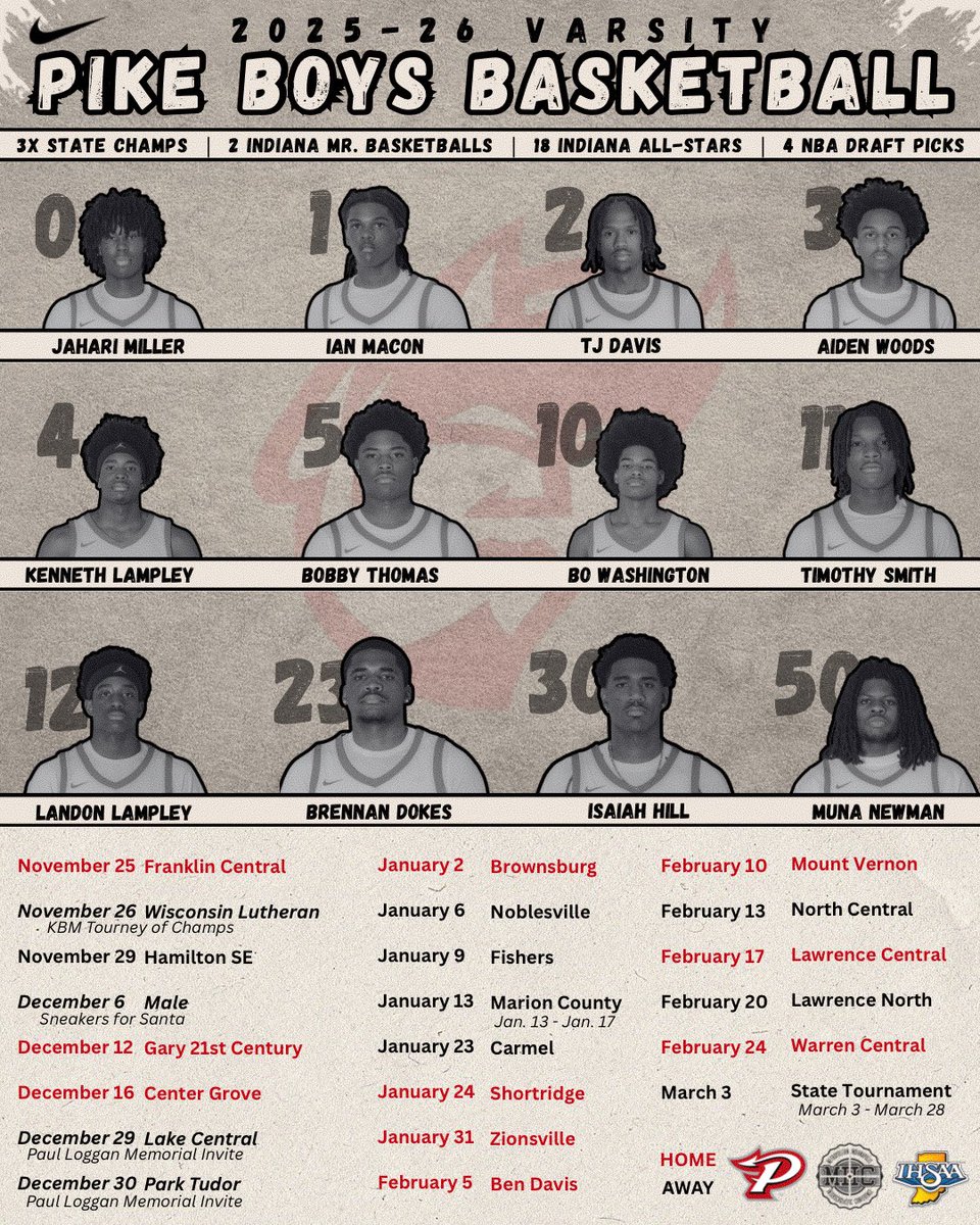 Pike High School Boys Basketball tweet media