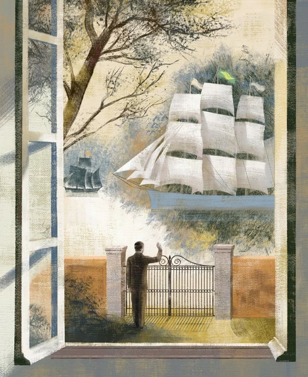 Hello again 
Anna and Elena Balbusso 
Award winning Italian Sisters artists team living in Milan 
These two are a gentle couple of Illustrations.  Some are quite heavy and scary …especially for children .  But they are excellent illustrators