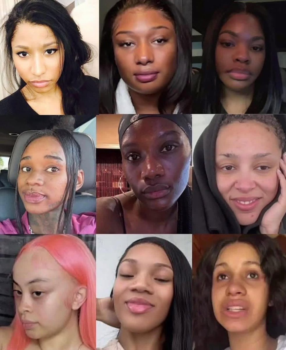 FlakkoPoetik's tweet image. FEMALE RAPPERS WITHOUT MAKEUP ON‼️👀