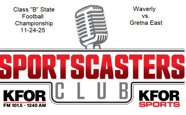 KFORRADIO's tweet image. High School Football Monday! 🏈
Class &quot;B&quot; State Championship
Waverly vs. Gretna East
⌚: 7:05pm
📻: KFOR FM101.5/1240AM
💻📱: kfornow.com by clicking listen live!
#nebpreps @WaverlyFootbal1 #thevikelife @GriffFootball