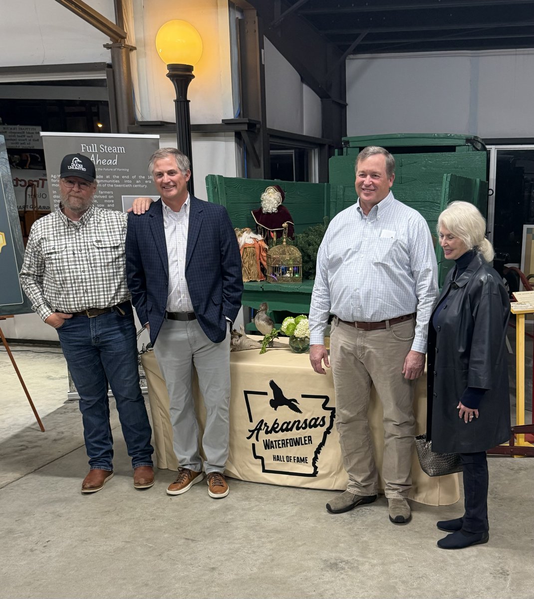 AgHeritage is honored to have sponsored last night's announcement of the newest cohort of inductees to the Arkansas Waterfowler Hall of Fame. The HOF helps preserve the traditions &amp; history of duck hunting &amp; promotes the science of waterfowl management to future generations.