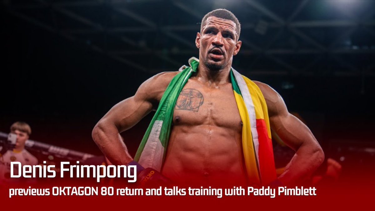 Caught up with Denis Frimpong ahead of his return at OKTAGON 80 this Saturday to talk about his rise in the promotion.

We also covered Shem Rock and Ian Machado Garry's fights and how he went from fighting Paddy Pimblett in a gym to training alongside him.