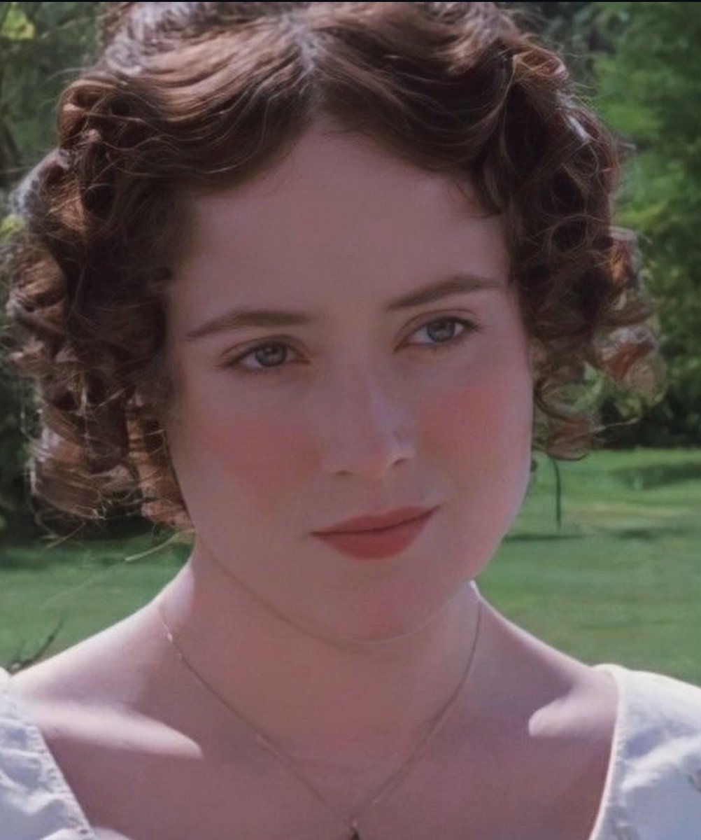 SMaryG's tweet image. There are moments in the 1995 adaptation when Jennifer Ehle is Elizabeth Bennet — intelligent, steady, quietly amused, and impossible not to love.
This shot captures all of it. ✨
📌What is your favourite Lizzy moment in the series?
 #ElizabethBennet #JenniferEhle
#JaneAusten