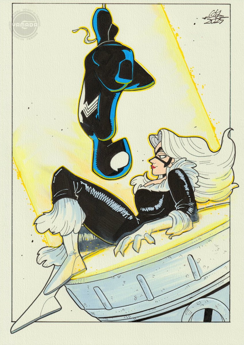 ymd_131029's tweet image. Spider-Man × Black Cat
#comission #東京コミコン
