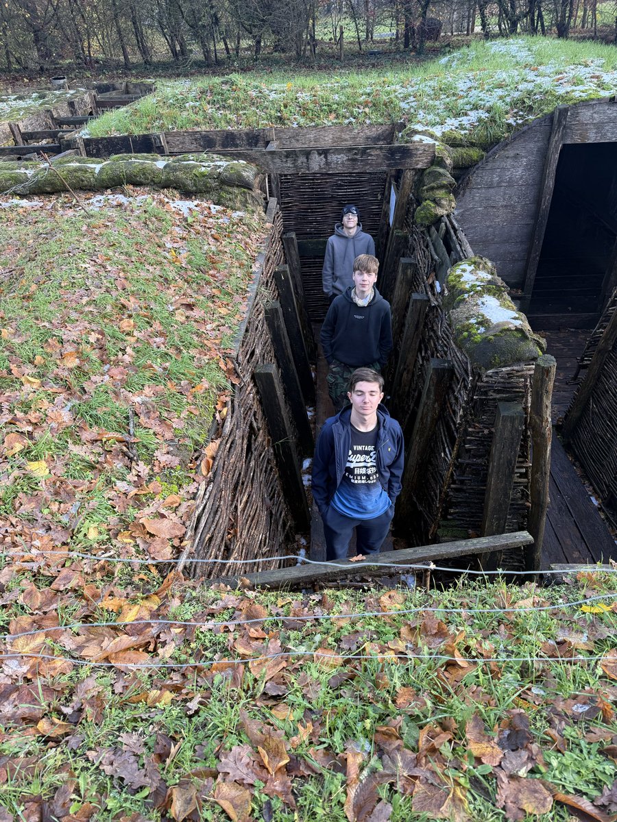 KingsIntColl's tweet photo. Stop #2 #Passchendaele #KICbattlefields2025 https://t.co/a96TFyswtf