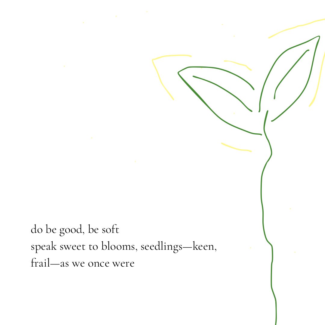 today’s haiku. thoughts i’ve been rolling around my tongue like a lozenge 

instagram.com/eliapocalypse