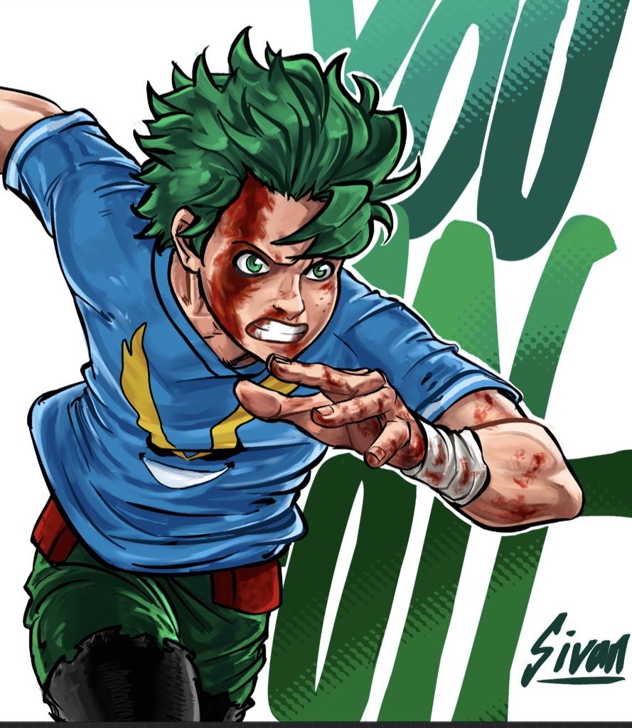 Final showdown is tomorrow
You can do it Izuku Midoriya!!
#頑張れ緑谷出久 #GoDeku